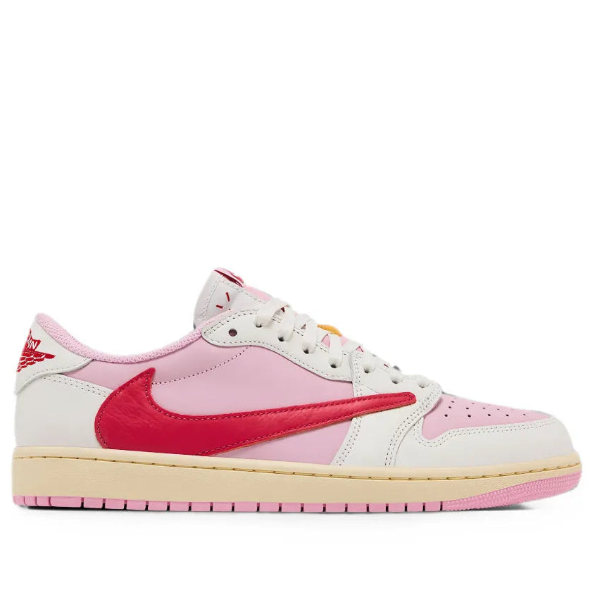 Jordan 1 Retro Low OG SP Travis Scott Sail Tropical Pink