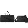 BOGO Free Louis Vuitton Monogram Duffle & Trio Messenger Bag Travel Bundle