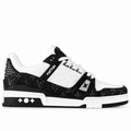 Louis Vuitton LV Trainer Black & White