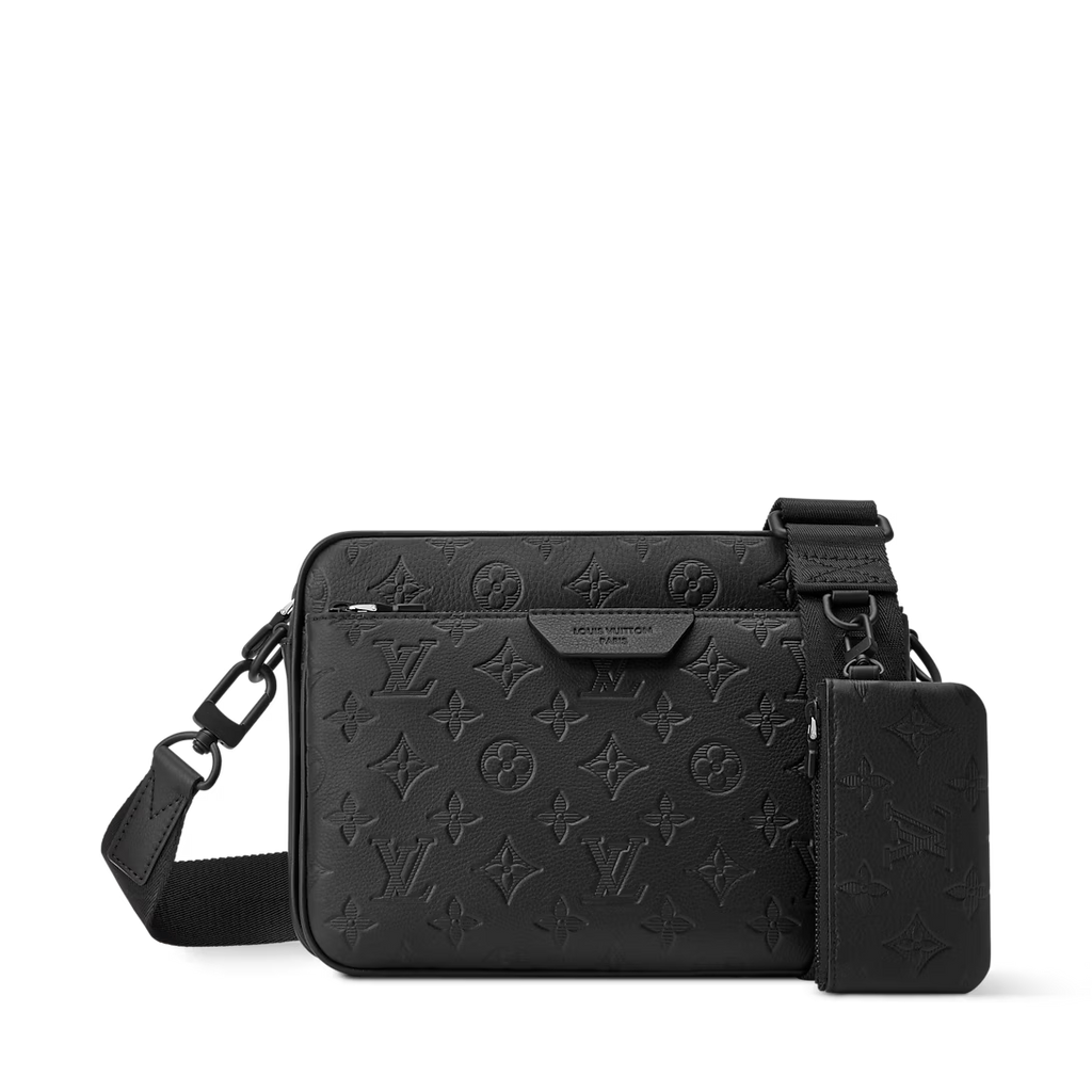 BOGO Free Louis Vuitton Monogram Duffle & Trio Messenger Bag Travel Bundle