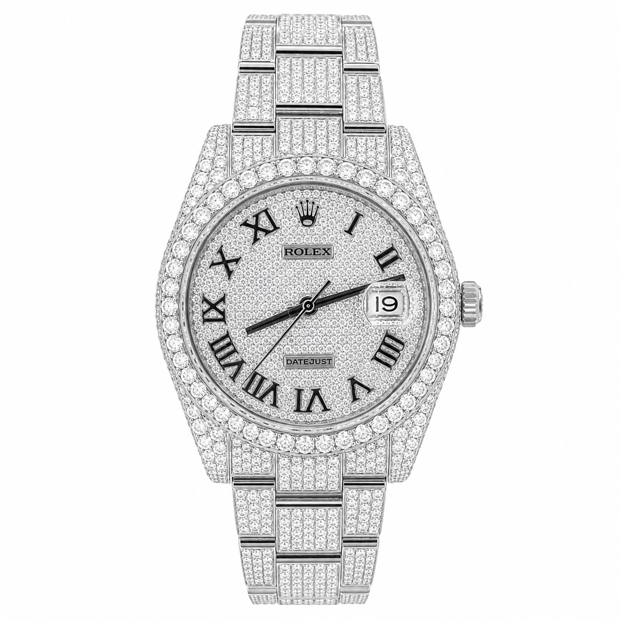 VVS1 Moissanite Rolex Watch